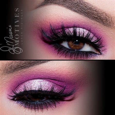 cool toned pink eyeshadow.